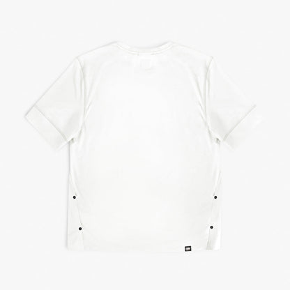 back view of ciele athletics FSTTShirt lightweight and performance driven T-Shirt in ghost