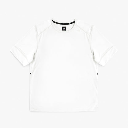 front view of ciele athletics FSTTShirt lightweight and performance driven T-Shirt in ghost