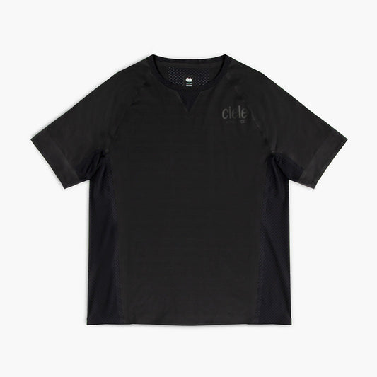 front view of the ciele athletics lightweight, race ready and performance driven T-Shirt named RCDTShirt in shadowsphinx color