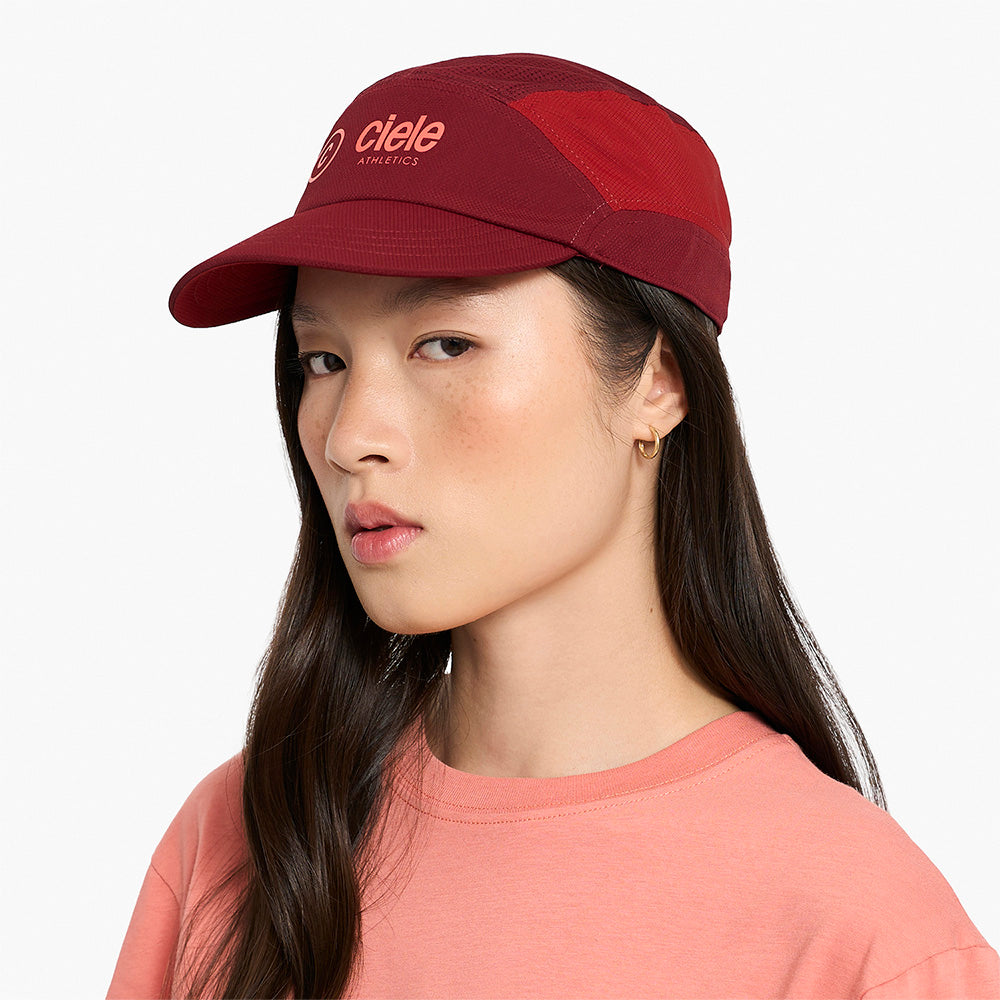 ciele athletics - FSTCap SC - Classic - Cside - Crimson Red/Merlot - 3