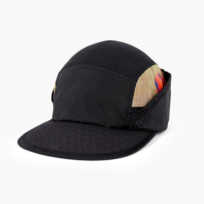 front view of ciele athletics GOCap solar unisex running hat from the Elite collection in shadowsphinx color