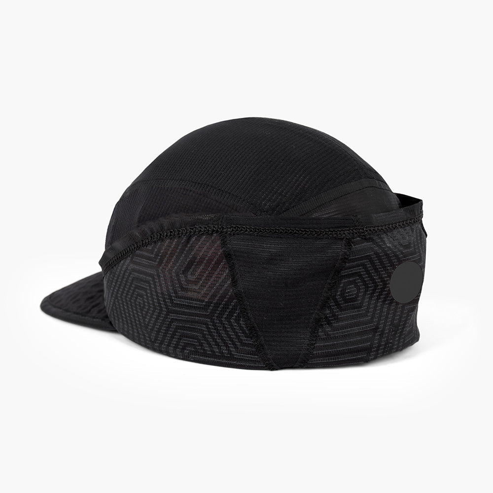 side view of ciele athletics GOCap solar unisex running hat from the Elite collection in shadowcast color
