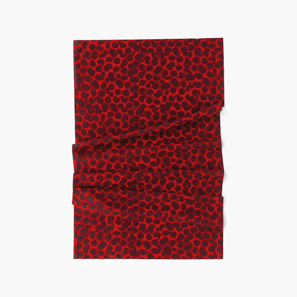 ciele athletics - BFCollar - All Over Dotra - Merlot - 1