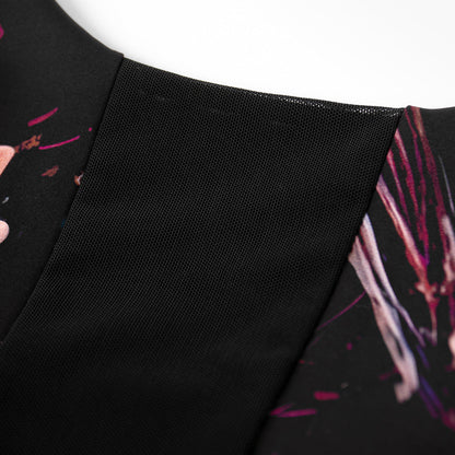 close up of the AIRBeam back element of the ciele athletics QCKBra running bra from the summer nights limited edition