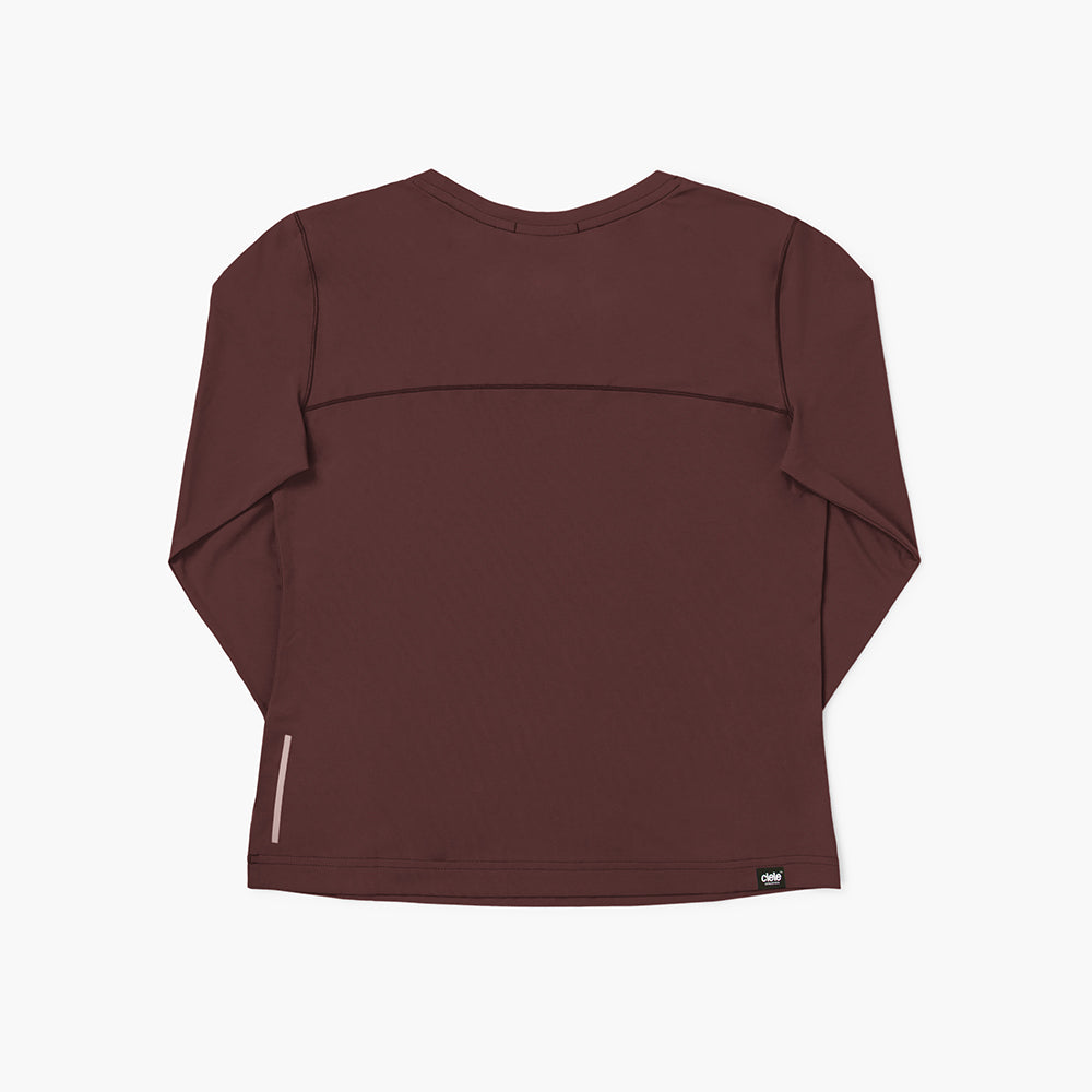 ciele athletics - DLYLongsleeve - Dark Wine Red - 6