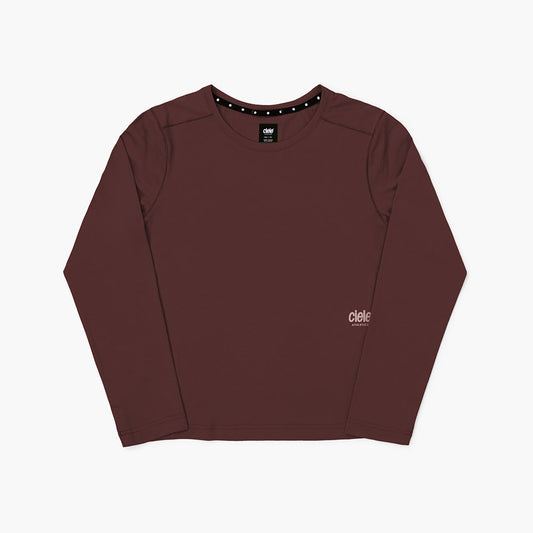 ciele athletics - DLYLongsleeve - Dark Wine Red - 1