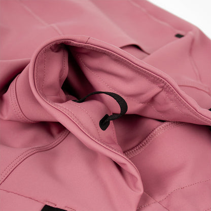 close view of waist on the ciele athletics FSTTight short running short in deco rose
