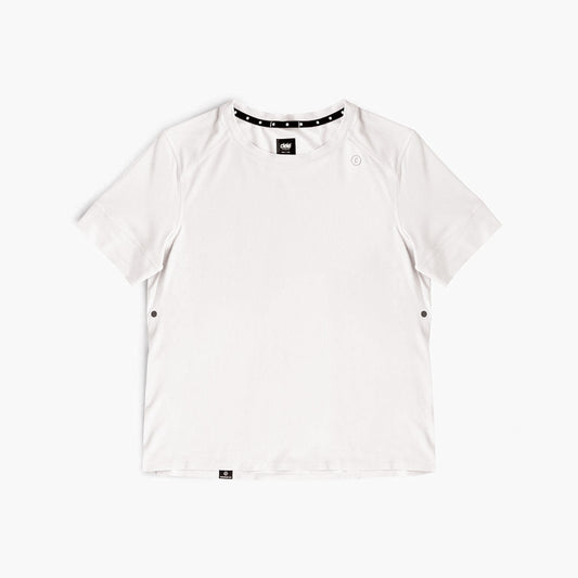 front view of ciele athletics FSTTShirt lightweight and performance driven T-Shirt in ghost