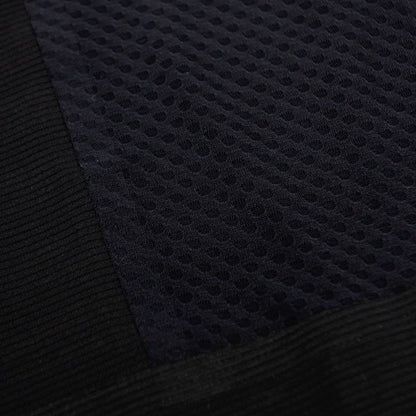 close picture of both fabrics on the back of the ciele athletics lightweight, race ready and performance driven T-Shirt named RCDTShirt for womens in shadowsphinx color