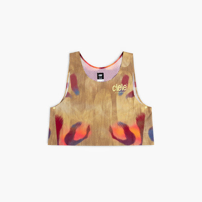front view of the ciele athletics lightweight, race ready and performance driven Singlet for womens named RDCRPSinglet in sphinx color