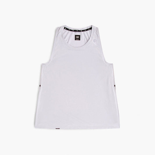 front view of ciele athletics FSTSinglet lightweight and performance driven singlet in misty lilac