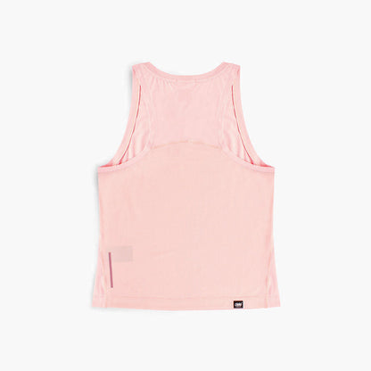 back view of ciele athletics DLYTSinglet lightweight and performance driven singlet in peachskin